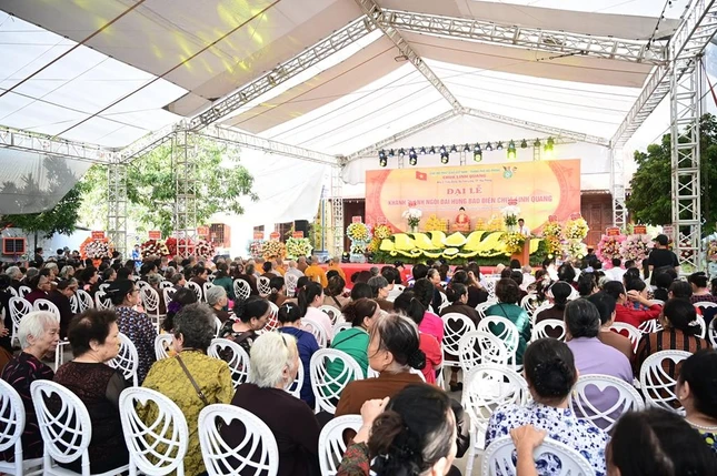 Quang cảnh buổi lễ