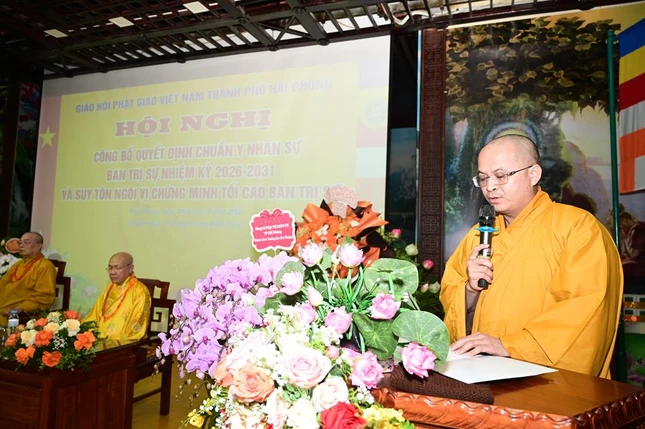 Đại đức Thích Nguyên Chính công bố quyết định