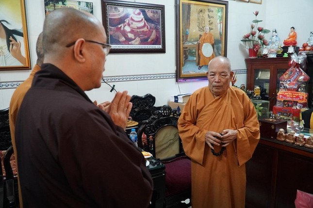 Ban Trị sự quận Tân Bình khánh tuế Hòa thượng Thích Minh Trí, Chứng minh Ban Trị sự quận tại chùa Báo Ân