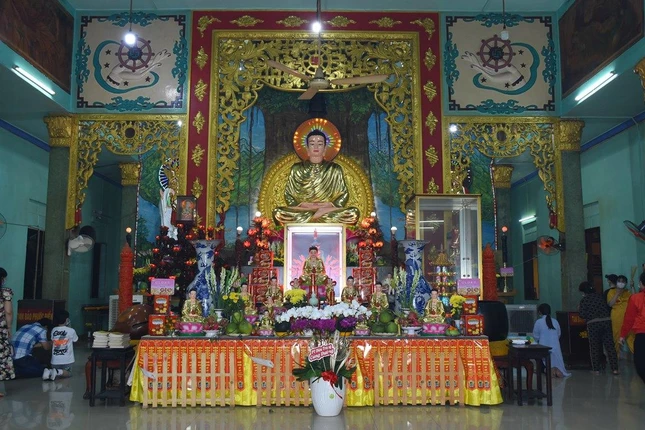 Chùa Tuyền Lâm trang hoàn đón Tết