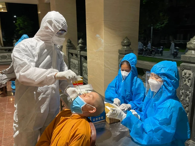 Đây là đợt lấy mẫu diện rộng trên toàn địa bàn thành phố để tầm soát