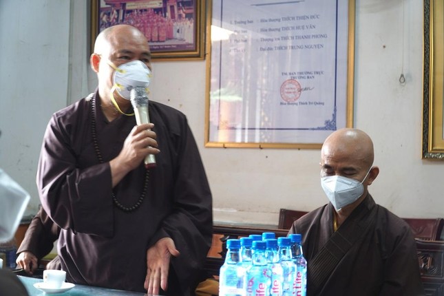 Thượng tọa Thích Thanh Phong hứa sẽ tạo điều kiện đối với chư Tăng có nguyện vọng muốn ở lại thành phố, hoặc về các tỉnh