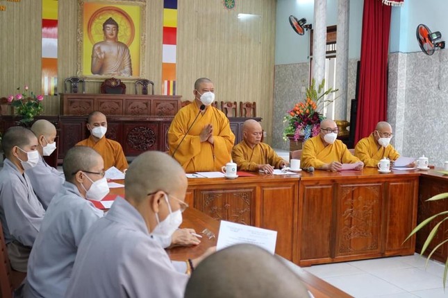 Thượng tọa Thích MInh Thanh triển khai công tác Phật sự