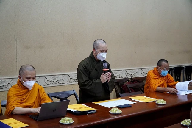 Thượng tọa Thích Quang Thạnh thông qua danh sách Hội đồng Tuyển sinh thạc sĩ và tiến sĩ