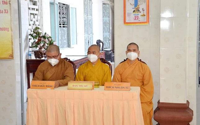 Ban Thư ký Đại hội Phật giáo quận Bình Thạnh