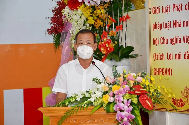 Ông Nguyễn Đức Tiến, Phó Chủ tịch Ủy ban MTTQVN quận góp ý