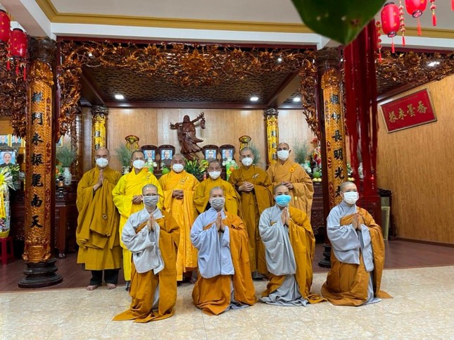 Lễ Ni trưởng Thích nữ Diệu Minh, Nguyên trưởng Phân ban Đặc trách Ni giới quận, tại chùa Hiển Quang (P.3)