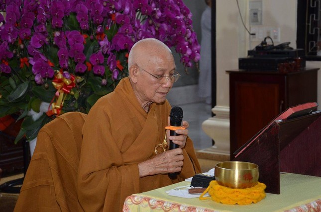 Hòa thượng Thích Minh Thông đã quang lâm thuyết giới