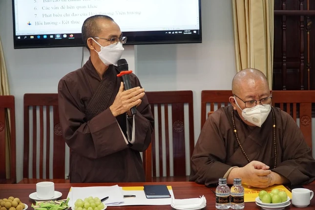 Thượng tọa Thích Phước Lượng đề xuất một số công việc liên quan tại nội viện