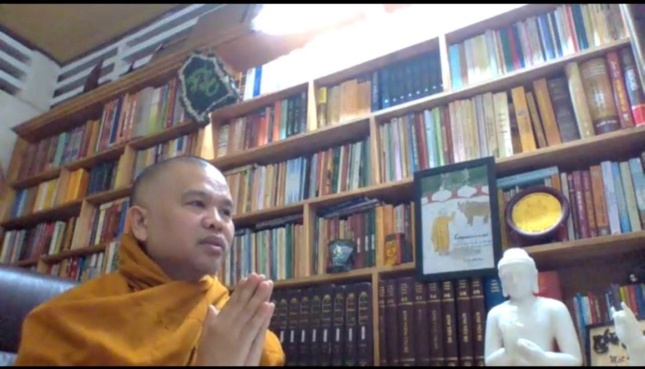 Thượng tọa Thích Giác Hoàng, Tổng Thư ký báo cáo công tác năm 2021