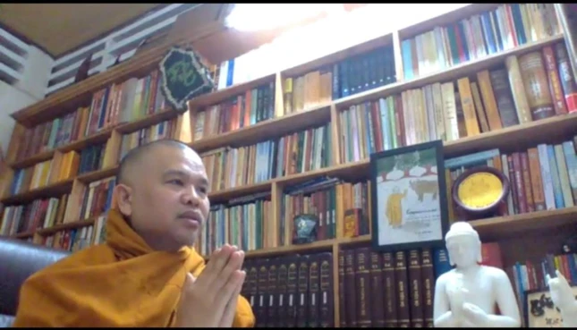 Thượng tọa Thích Giác Hoàng, Tổng Thư ký báo cáo công tác năm 2021