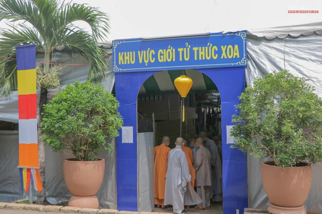 Từng khu vực riêng được Ban Tổ chức sắp xếp chu toàn để đón có giới tử