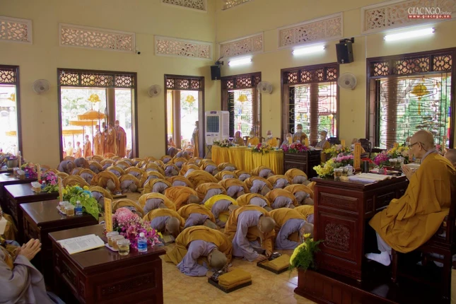 Đại giới đàn Thiện Hoa có số lượng giới tử đông nhất so với các đại giới đàn tổ chức từ trước đến nay