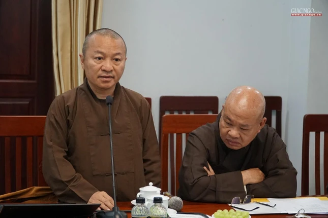 Thượng tọa Thích Nhật Từ, Phó viện trưởng Thường trực nêu một số vấn đề liên quan đến tuyển sinh