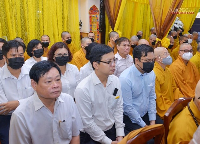 Lãnh đạo chính quyền tham dự lễ truy điệu Ni trưởng Thích nữ Như Giác