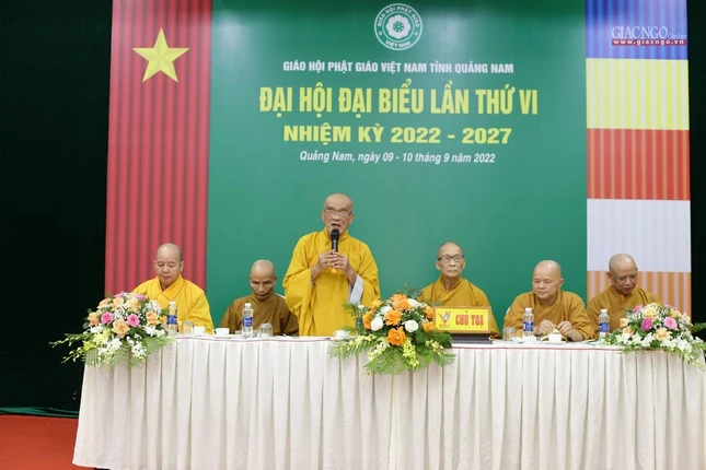 Hòa thượng Thích Giác Liêm phát biểu