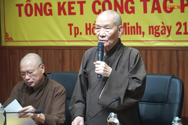 Hòa thượng Thích Huệ Minh phát biểu khai mạc Hòa thượng Thích Huệ Minh phát biểu khai mạc