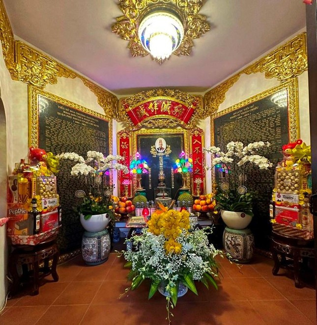 Nơi bảo tháp tôn trí xá lợi của Hòa thượng Thích Đạo Thanh