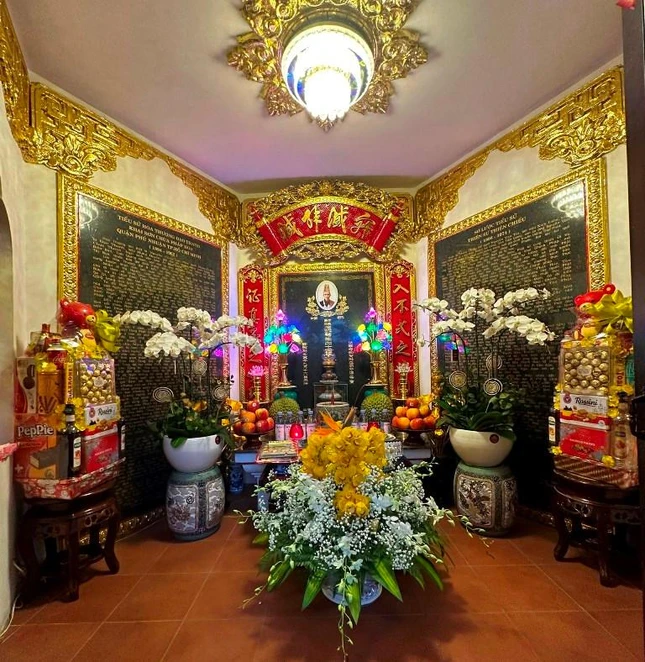 Nơi bảo tháp tôn trí xá lợi của Hòa thượng Thích Đạo Thanh