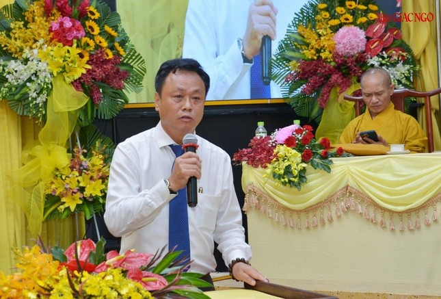 Ông Trà Quang Thanh phát biểu