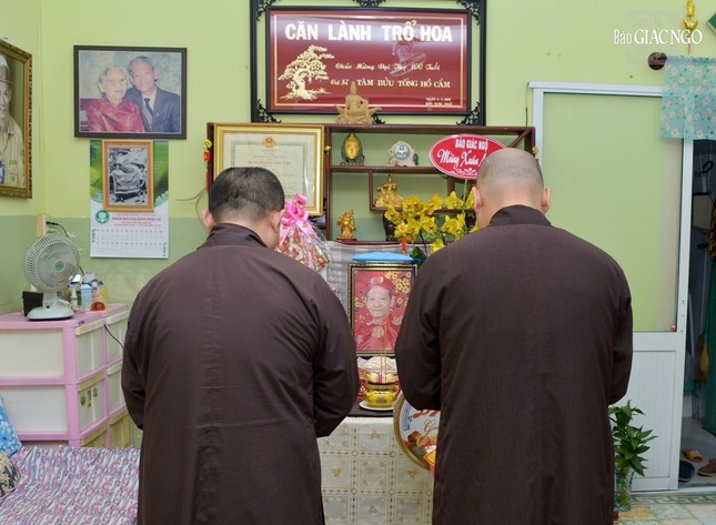 Cư sĩ Tống Hồ Cầm từ trần ngày 11-3-2022, đại thọ 105 tuổi