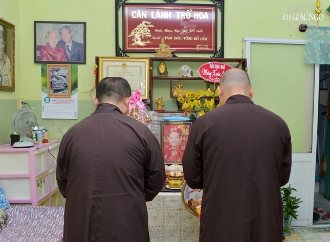 Cư sĩ Tống Hồ Cầm từ trần ngày 11-3-2022, đại thọ 105 tuổi