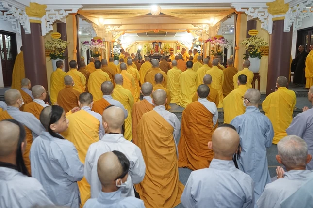 Kim quan Hòa thượng được tôn trí tại chùa Pháp Lâm (574 Ông Ích Khiêm, P.Nam Dương, Q.Hải Châu, TP.Đà Nẵng)