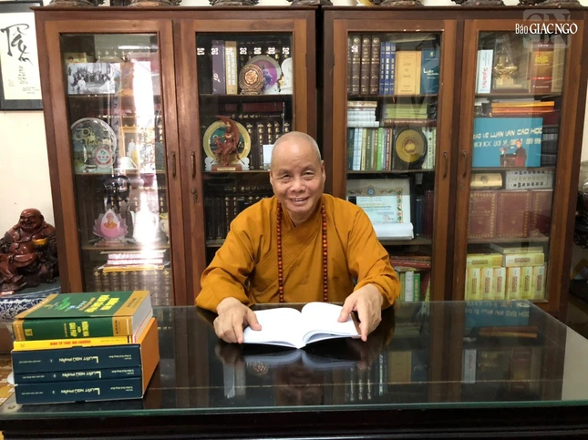 Với vai trò Trưởng ban Trị sự GHPGVN TP.Đà Nẵng, cố Hòa thượng luôn động viên các thành viên Ban Trị sự đoàn kết, hòa hợp, nỗ lực hoàn thành các Phật sự được giao phó