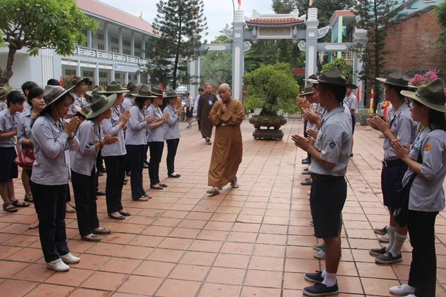 Hòa thượng là cố vấn giáo hạnh Gia đình Phật tử