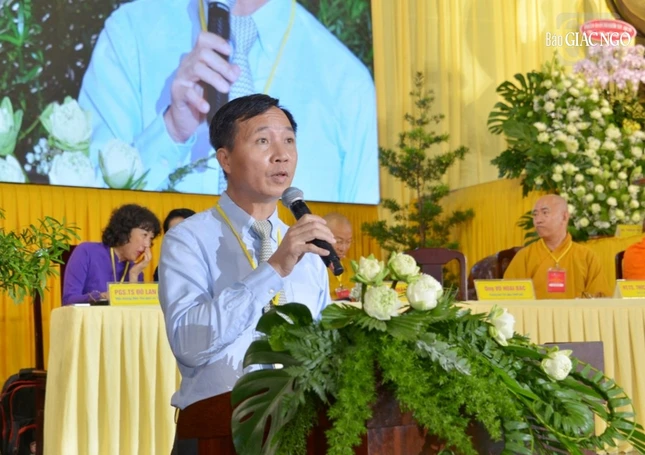 Ông Vũ Hoài Bắc, Trưởng ban Tôn giáo Chính phủ phát biểu Ông Vũ Hoài Bắc, Trưởng ban Tôn giáo Chính phủ phát biểu