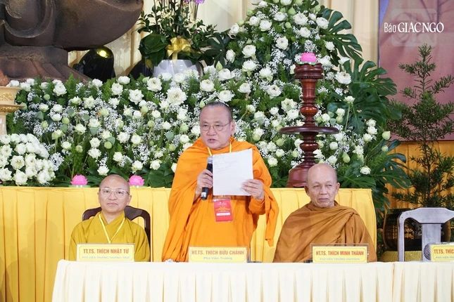 Hòa thượng Thích Bửu Chánh cảm tạ