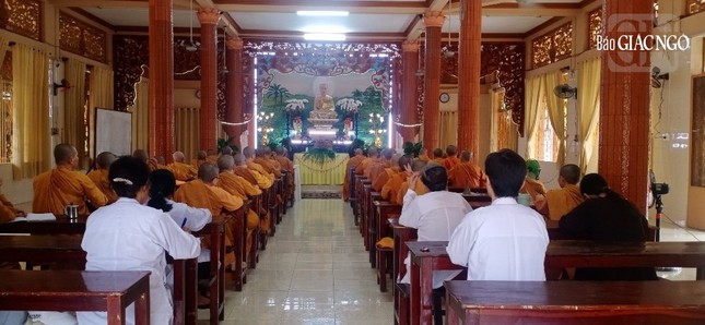 3 tháng an cư là dịp để các hành giả trau dồi Kinh - Luật - Luận 3 tháng an cư là dịp để các hành giả trau dồi Kinh - Luật - Luận