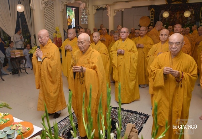 Chư tôn đức truy tán công hạnh bậc cao Tăng thạc đức của GHPGVN