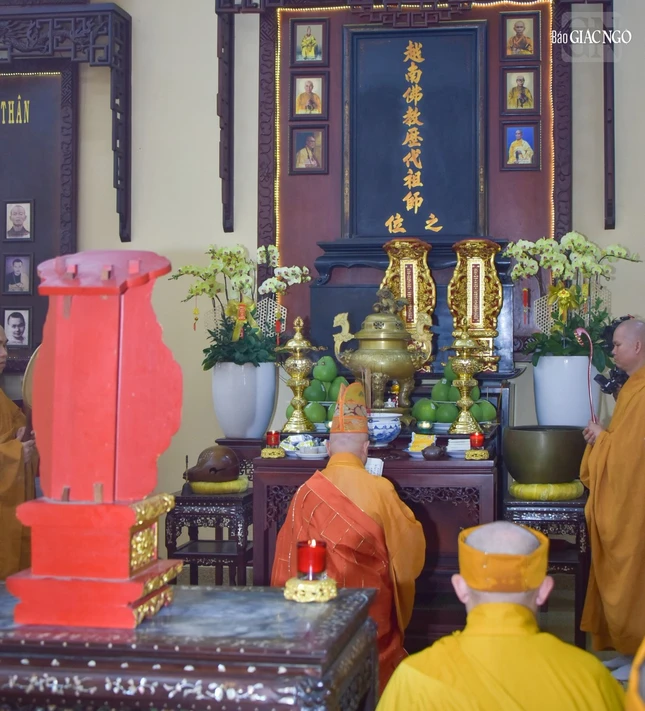 Tổ đường chùa Phật học Xá Lợi nơi tôn thờ nhiều bậc long tượng chốn thiền môn