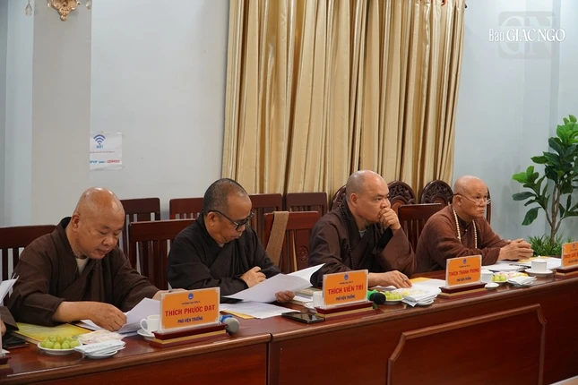 Chư tôn đức Phó Viện trưởng tham dự Chư tôn đức Phó Viện trưởng tham dự