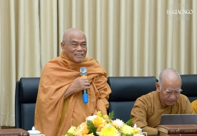 Hòa thượng Thích Giác Toàn phát biểu đúc kết