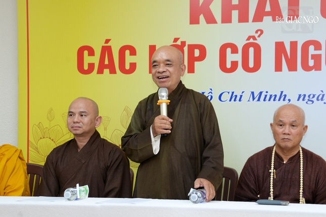 Hòa thượng Thích Minh Thanh giới thiệu về môn Hán cổ