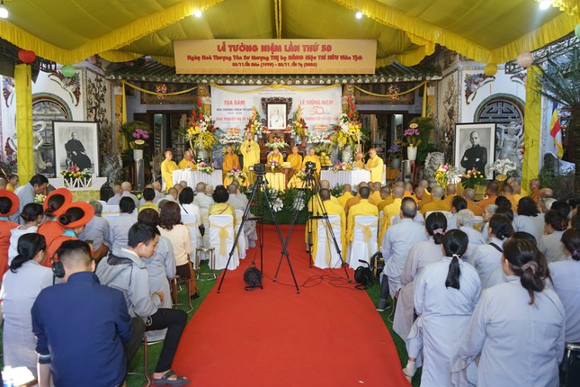 Buổi tọa đàm diễn ra tại tổ đình Linh Ứng