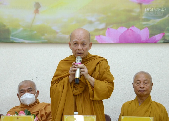 Hòa thượng Thích Minh Thành thông tin về việc in ấn Tam tạng Thánh điển Phật giáo Việt Nam