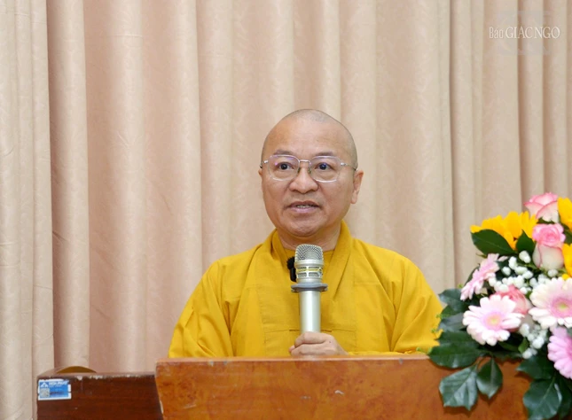 Thượng tọa Thích Nhật Từ điểm qua những thành tựu năm 2025 và định hướng năm 2026 của Viện Nghiên cứu Phật học VN