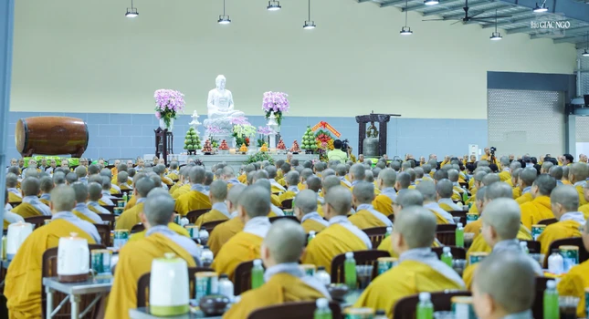 Học viện Phật giáo VN tại TP.HCM là trường hạ có số lượng Tăng, Ni an cư đông nhất trên địa bàn Thành phố