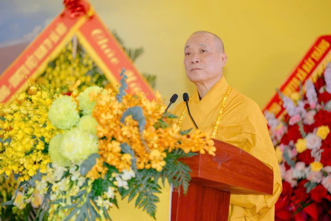 Hòa thượng Thích Bảo Nghiêm phát biểu khai mạc Hòa thượng Thích Bảo Nghiêm phát biểu khai mạc