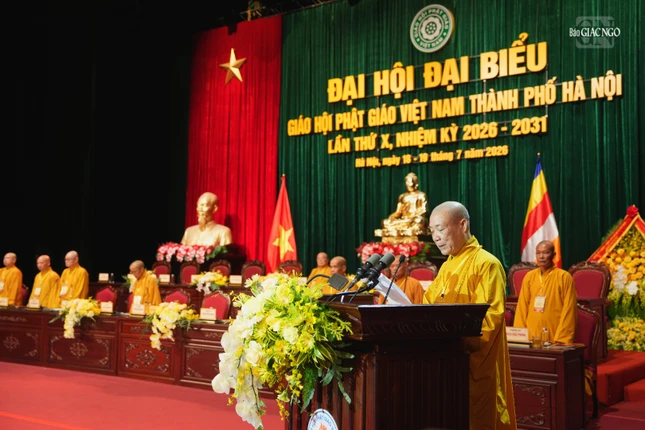 Hòa thượng Thích Bảo Nghiêm phát biểu khai mạc