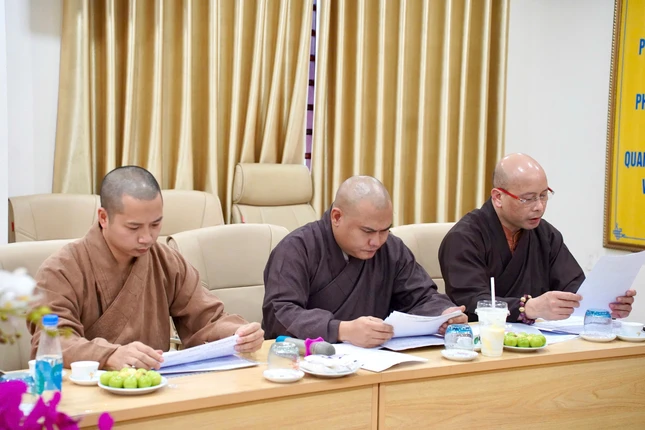 Ban Thường trực Ban Trị sự GHPGVN tỉnh Lào Cai họp bàn, thống nhất các phương án và kịch bản chi tiết tổ chức Đại hội đại biểu Phật giáo tỉnh, nhiệm kỳ 2026-2031