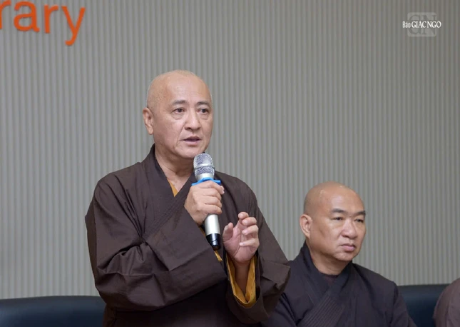 Hòa thượng Thích Huệ Thông phát biểu khai mạc Hòa thượng Thích Huệ Thông phát biểu khai mạc