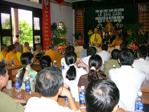 Hải Dương:Lễ khai pháp trường hạ chùa Đống Cao ảnh 4 Hải Dương:Lễ khai pháp trường hạ chùa Đống Cao ảnh 4