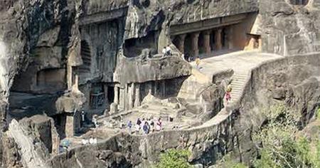 Hang Ajanta và Ellora - Ảnh: incredible-india.org Hang Ajanta và Ellora - Ảnh: incredible-india.org