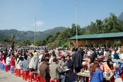 50.000 suất ăn miễn phí cho nhân dân, phật tử tại Đại lễ.