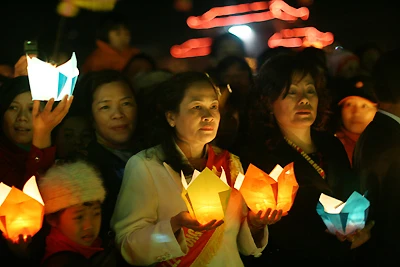 Lễ nguyện cầu thế giới hòa bình, quốc thái dân an ảnh 8