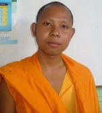 Nhà sư Chau Kol - truyền nhân của "thần y" Chau Sum. Ảnh: Đ.khánh